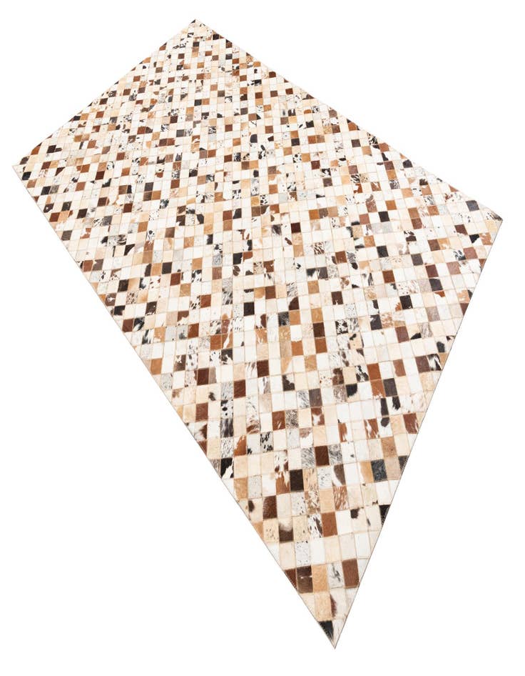 Detail image of 5' x 8' Cowhide Leather Rug