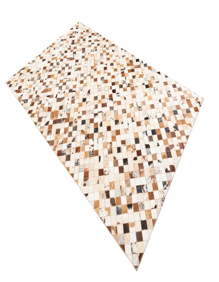 Detail image of 5' x 8' Cowhide Leather Rug