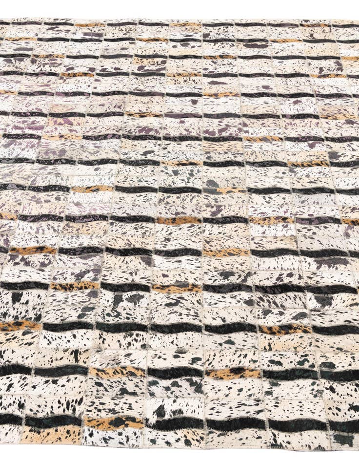 Detail image of 5' x 8' Cowhide Leather Rug