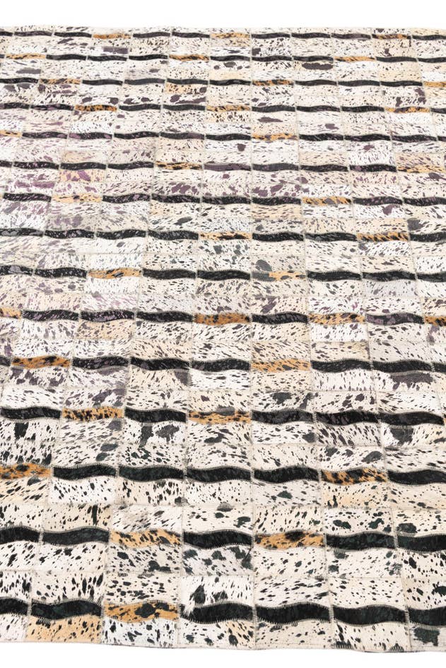 Detail image of 5' x 8' Cowhide Leather Rug