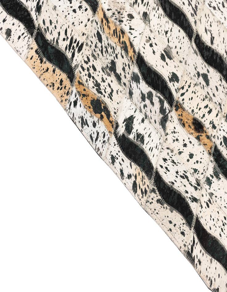 Detail image of 5' x 8' Cowhide Leather Rug