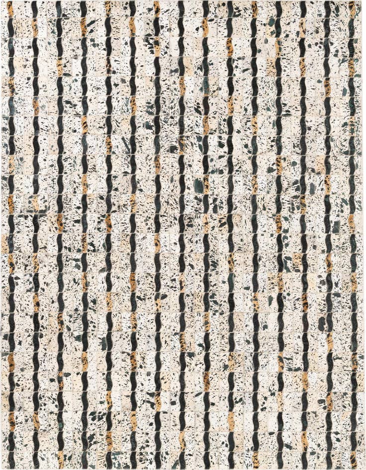 Detail image of 5' x 8' Cowhide Leather Rug