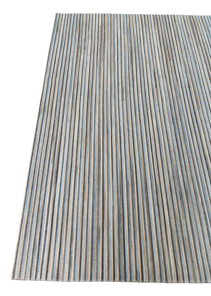 5' 1 x 7' 5 Cowhide Leather Rug