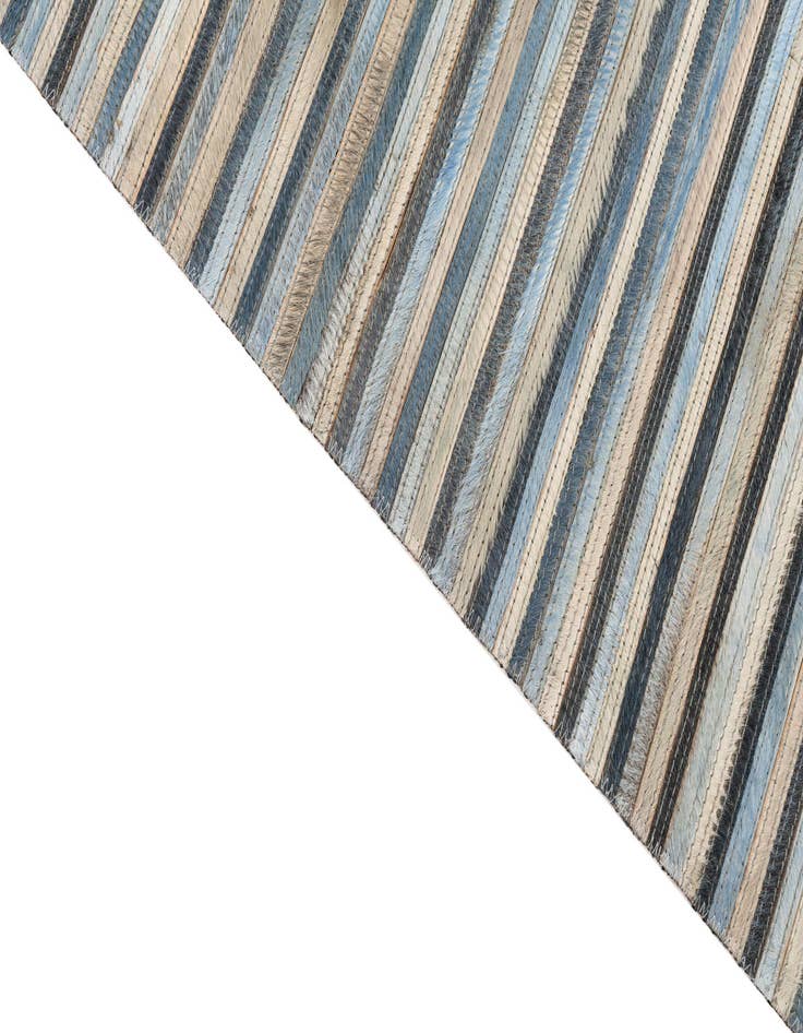 Detail image of 5' 1 x 7' 5 Cowhide Leather Rug