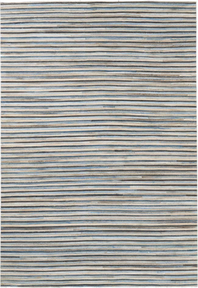 Detail image of 5' 1 x 7' 5 Cowhide Leather Rug