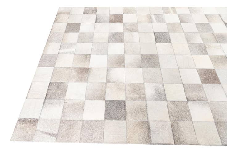 Detail image of 5' x 8' Cowhide Leather Rug