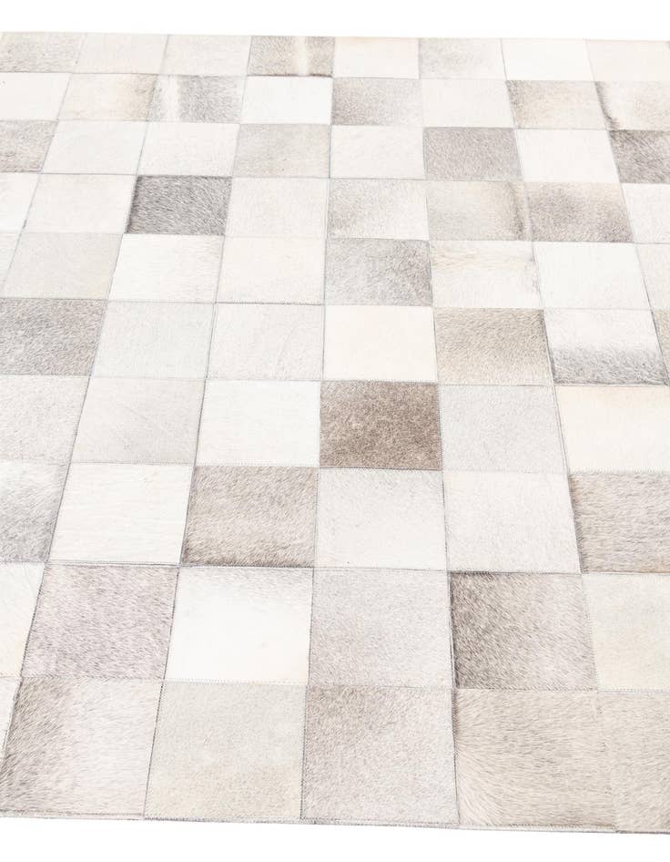 Detail image of 5' x 8' Cowhide Leather Rug