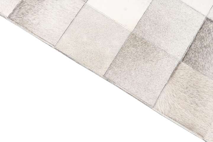 5' x 8' Cowhide Leather Rug