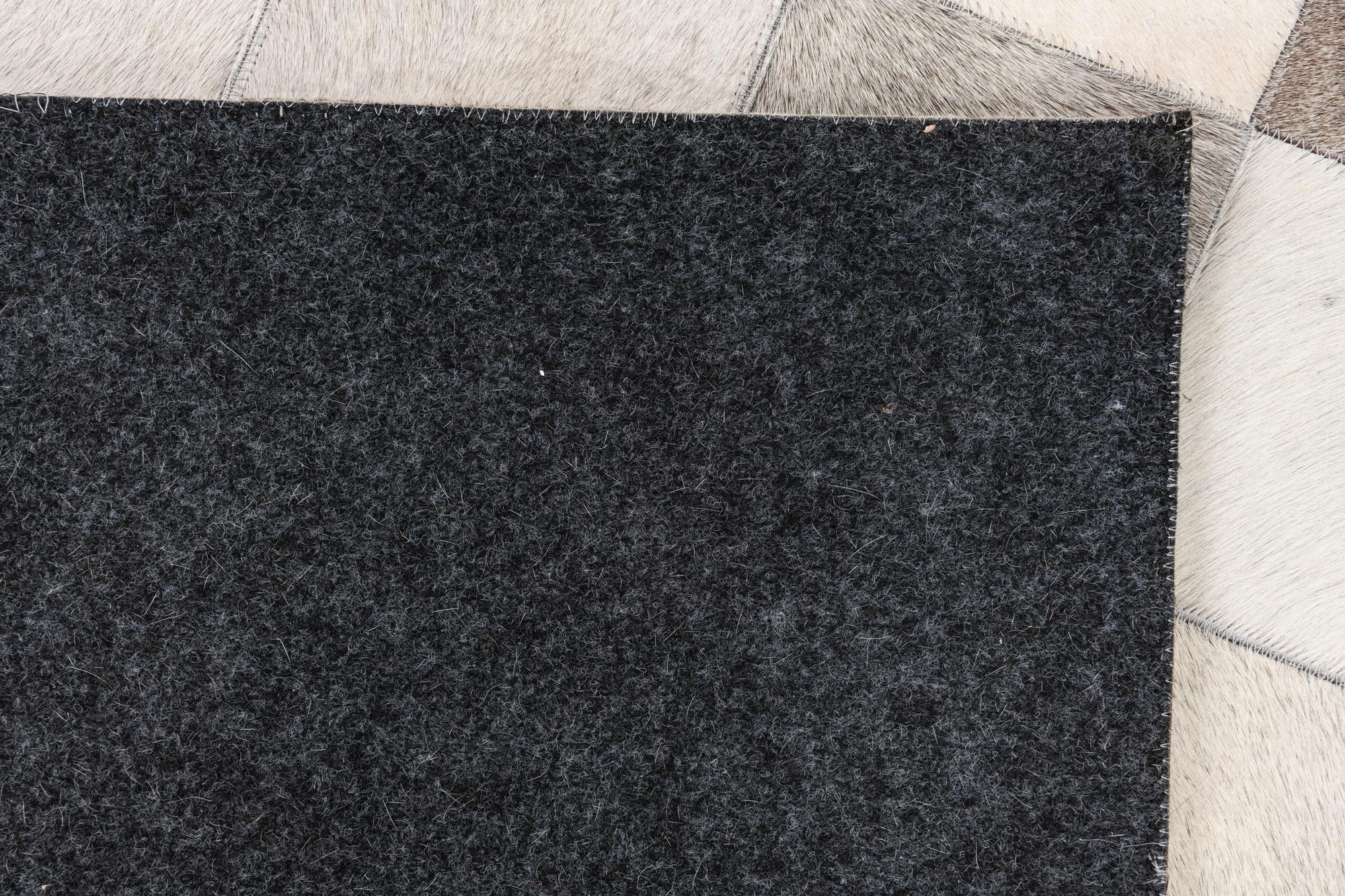 5' x 8' Cowhide Leather Rug