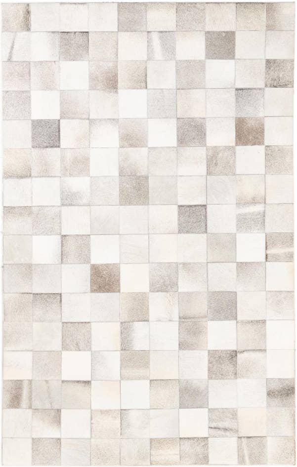Detail image of 5' x 8' Cowhide Leather Rug