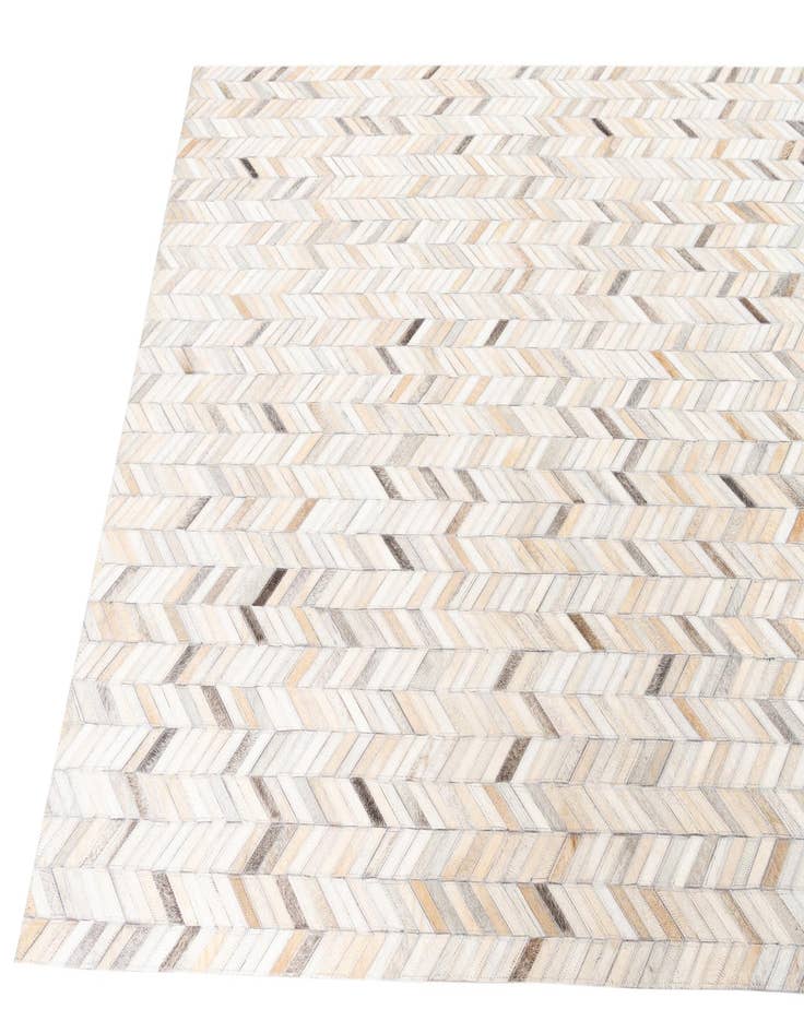 Detail image of 5' x 8' Cowhide Leather Rug