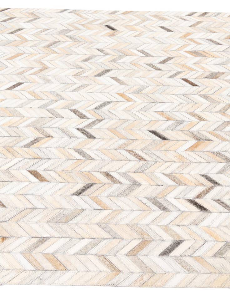 Detail image of 5' x 8' Cowhide Leather Rug