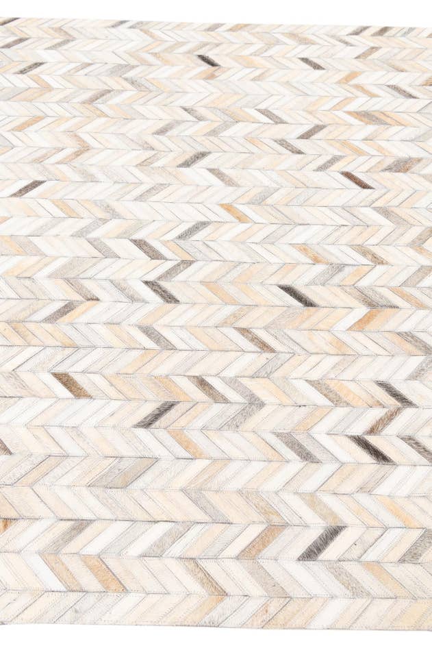 Detail image of 5' x 8' Cowhide Leather Rug