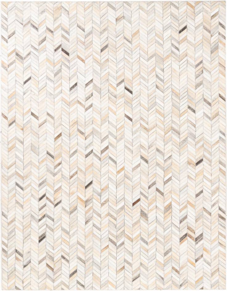 Detail image of 5' x 8' Cowhide Leather Rug