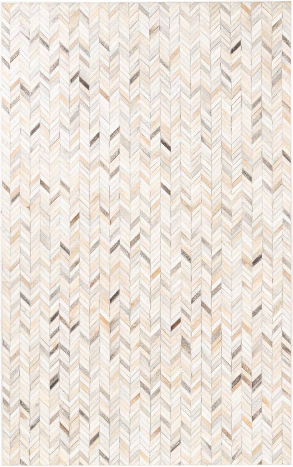 Detail image of 5' x 8' Cowhide Leather Rug