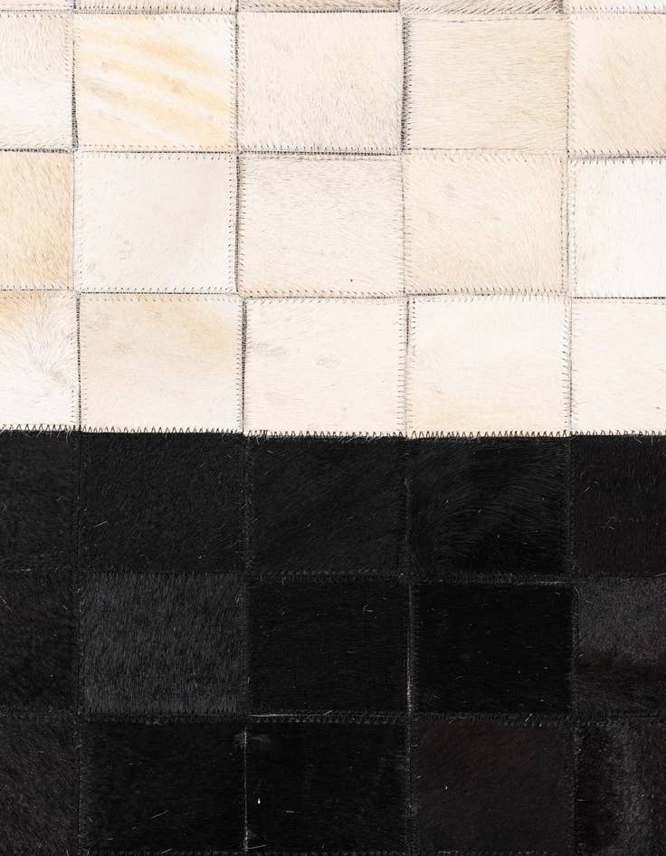 Detail image of 5' x 8' Cowhide Leather Rug