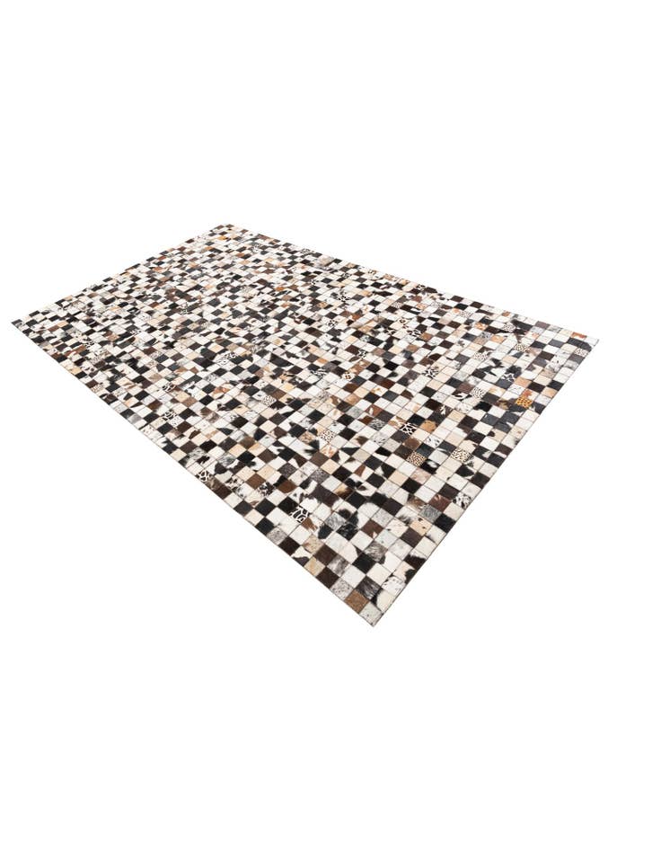 Detail image of 5' x 8' Cowhide Leather Rug