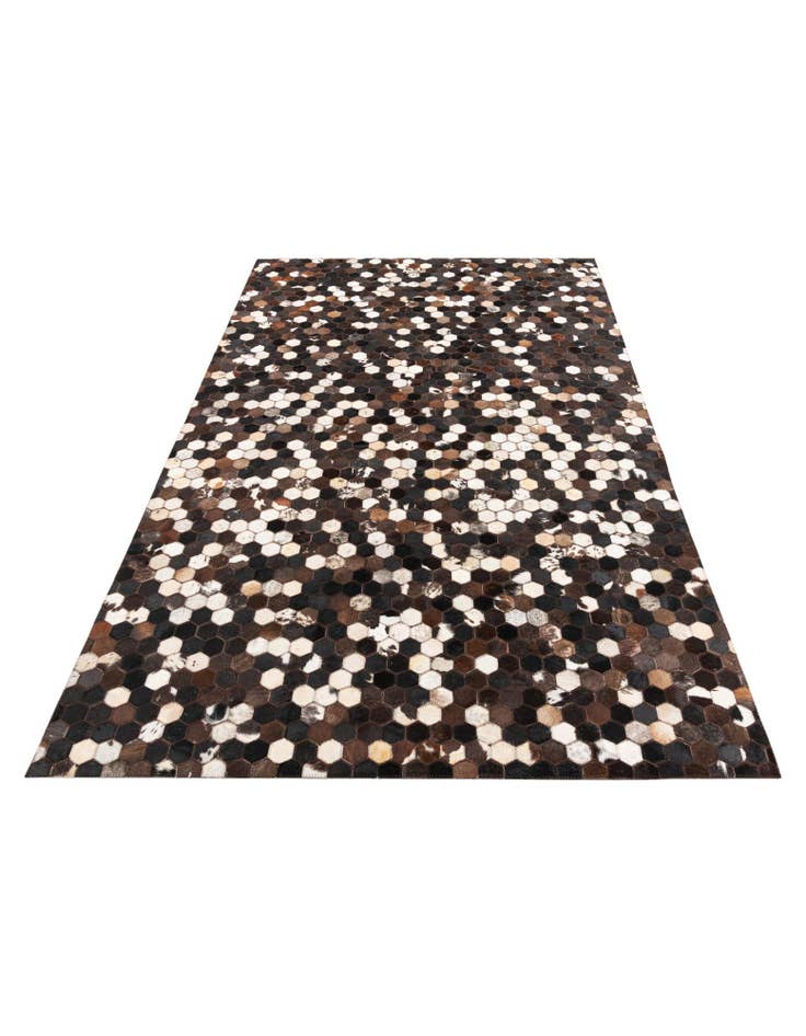 Detail image of 5' x 8' Cowhide Leather Rug
