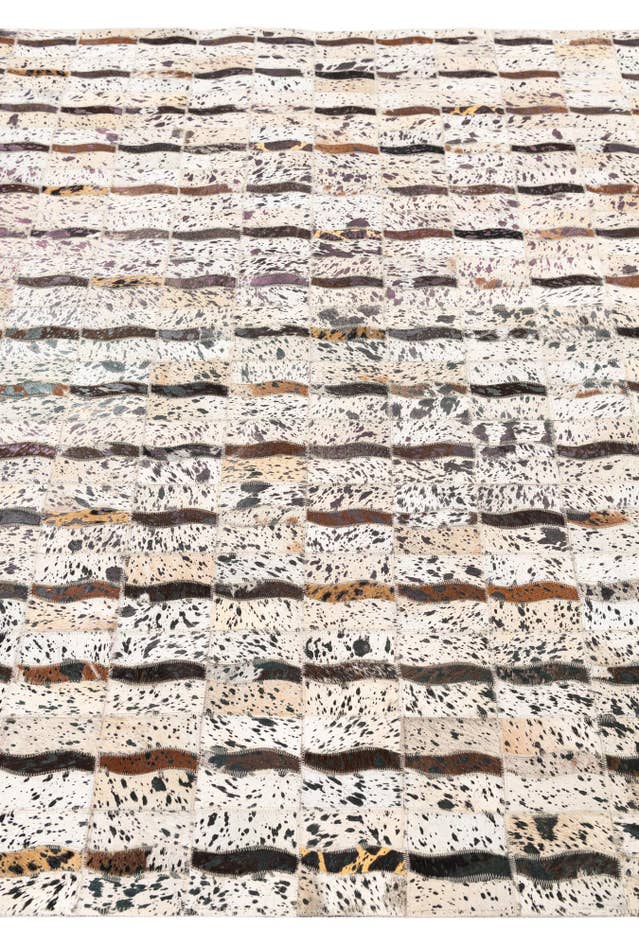 Detail image of 5' x 8' 1 Cowhide Leather Rug