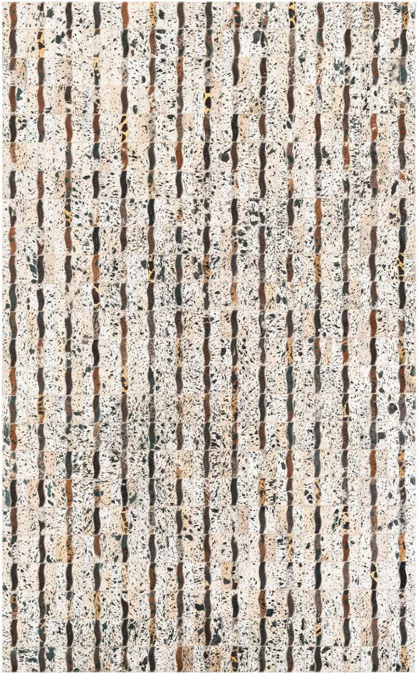 Detail image of 5' x 8' 1 Cowhide Leather Rug