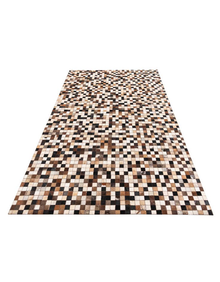 Detail image of 5' x 8' Cowhide Leather Rug