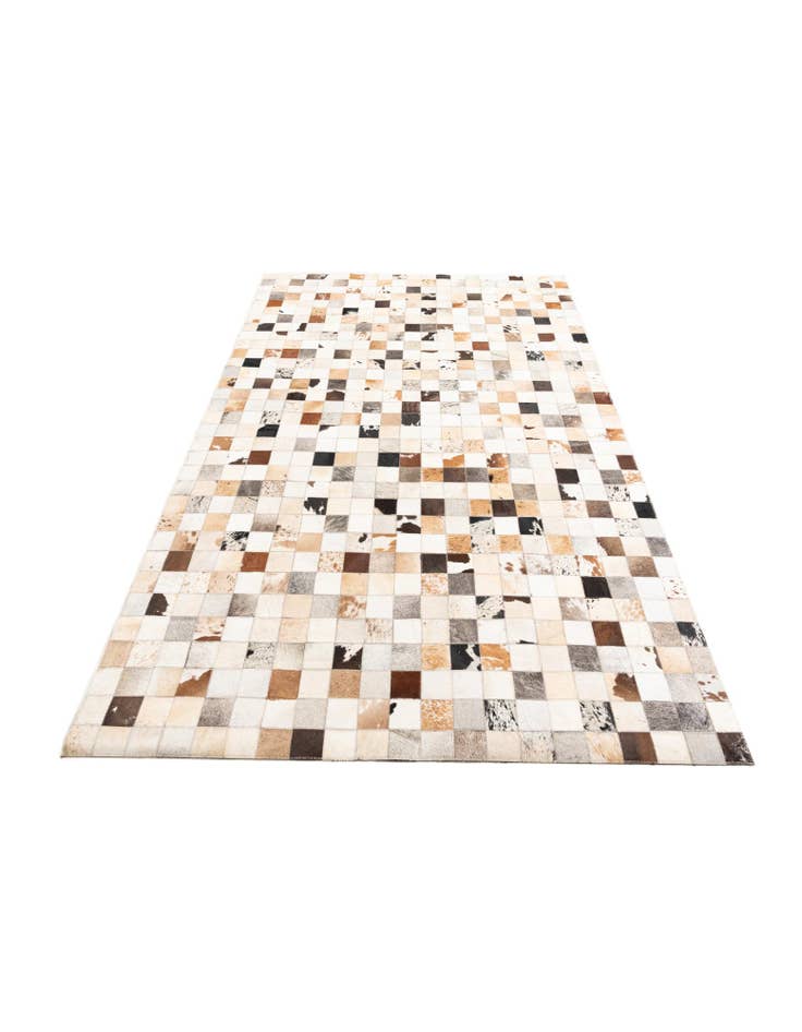 Detail image of 5' x 8' Cowhide Leather Rug