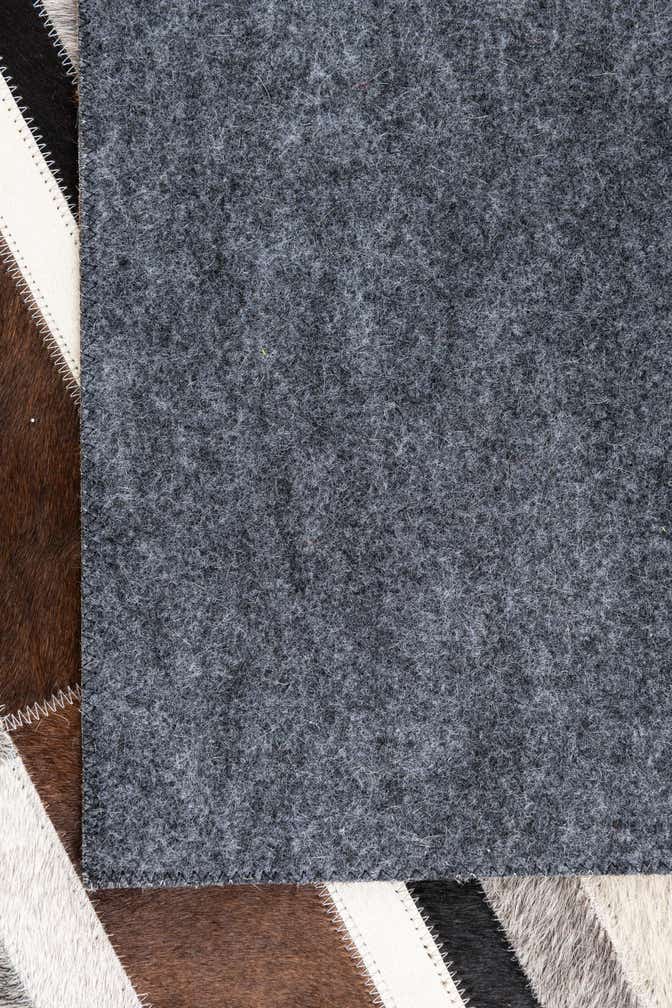 5' x 8' Cowhide Leather Rug