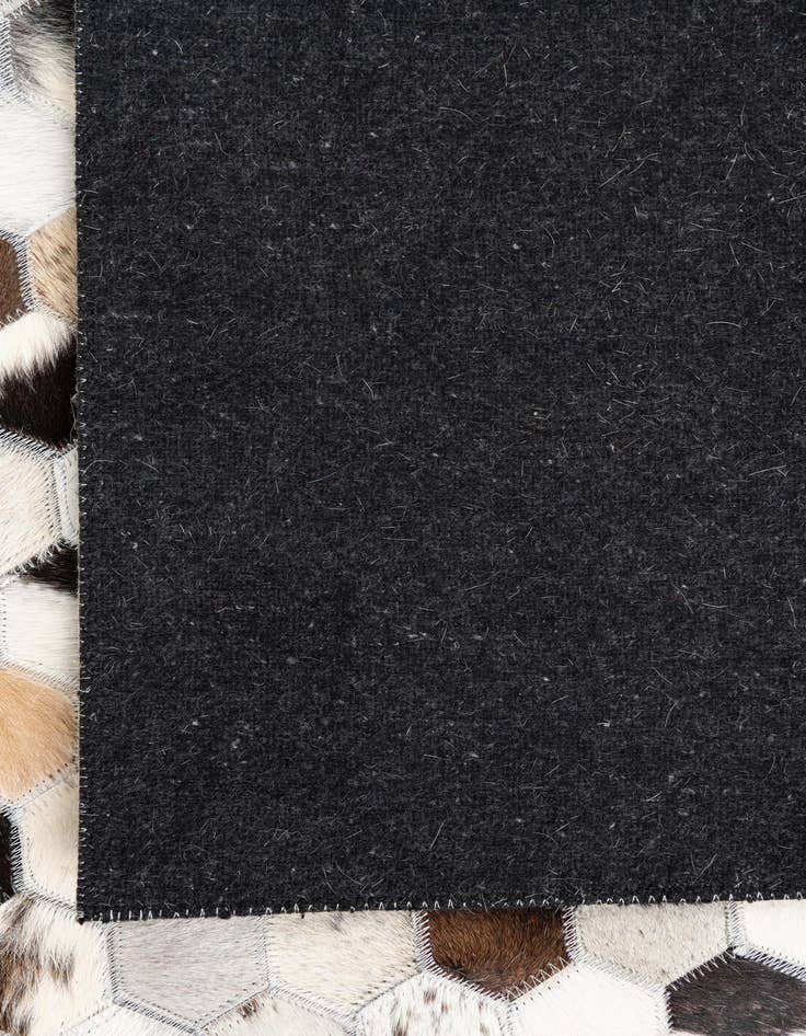 Detail image of 5' x 8' Cowhide Leather Rug