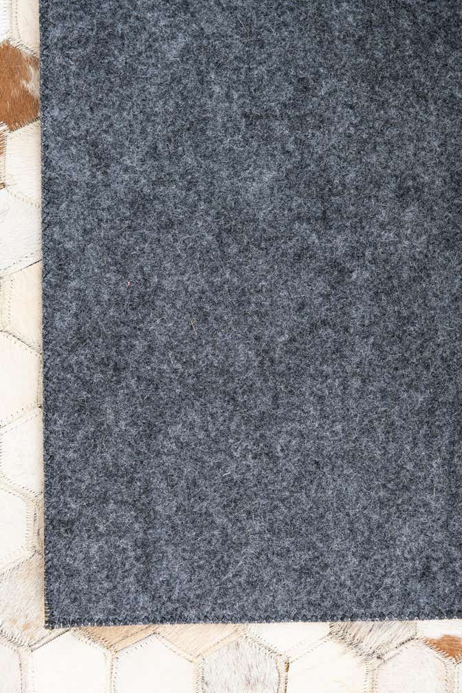 5' x 8' Cowhide Leather Rug