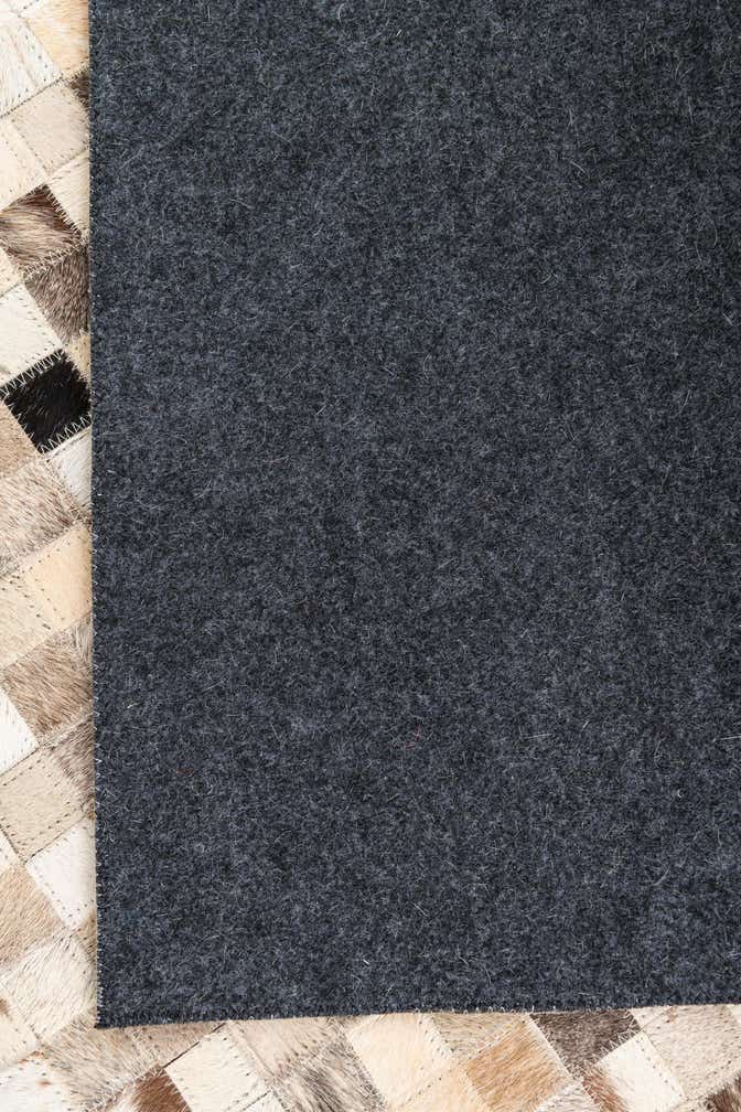 5' x 8' Cowhide Leather Rug