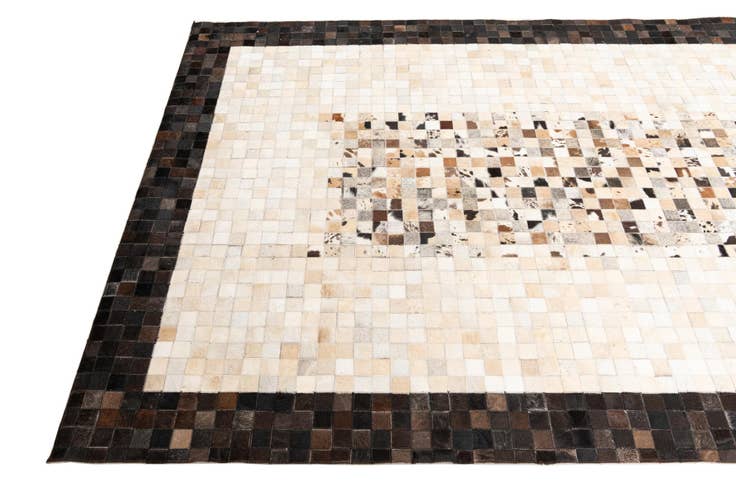 Detail image of 5' x 8' Cowhide Leather Rug