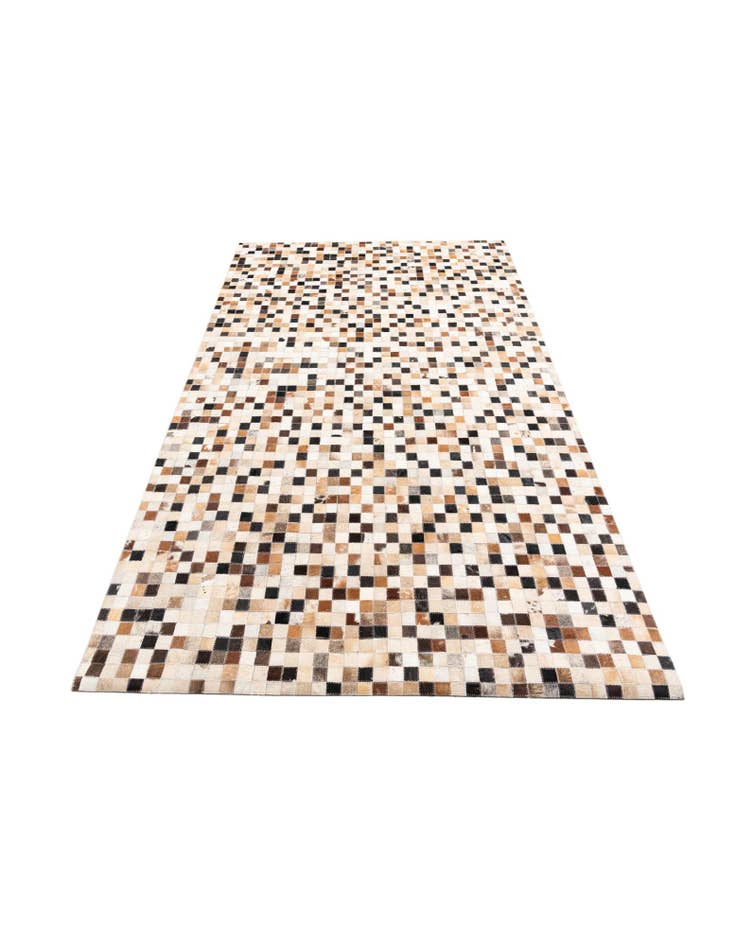 Detail image of 5' x 8' Cowhide Leather Rug