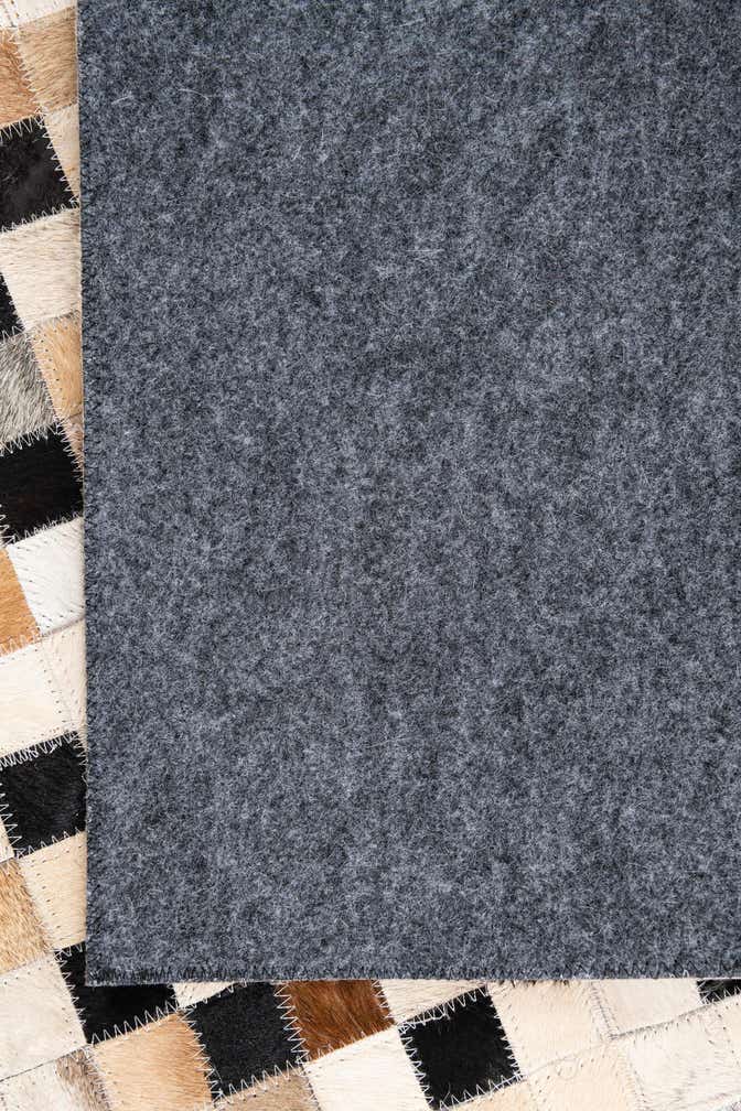 5' x 8' Cowhide Leather Rug