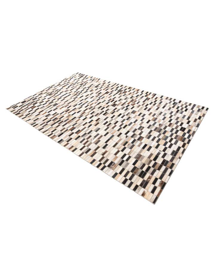 5' x 8' Cowhide Leather Rug