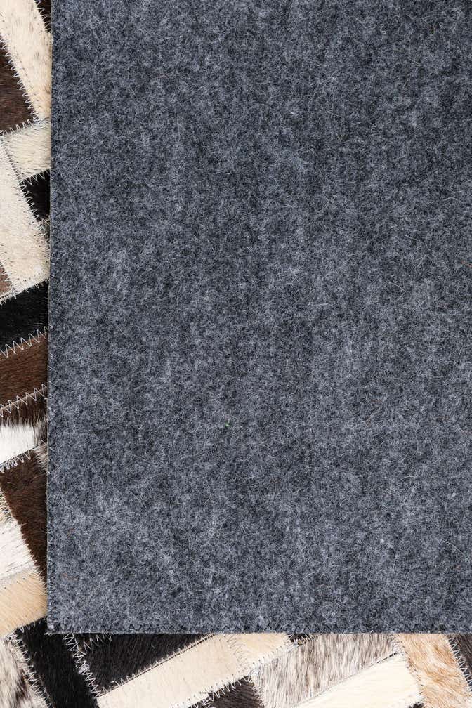 5' x 8' Cowhide Leather Rug