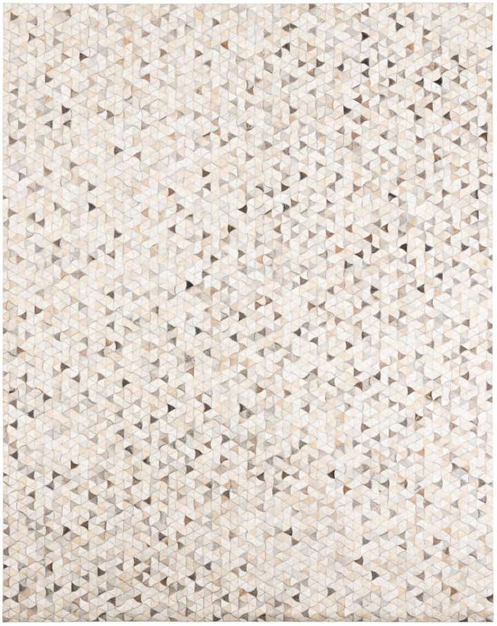 8' x 10' Cowhide Leather Rug