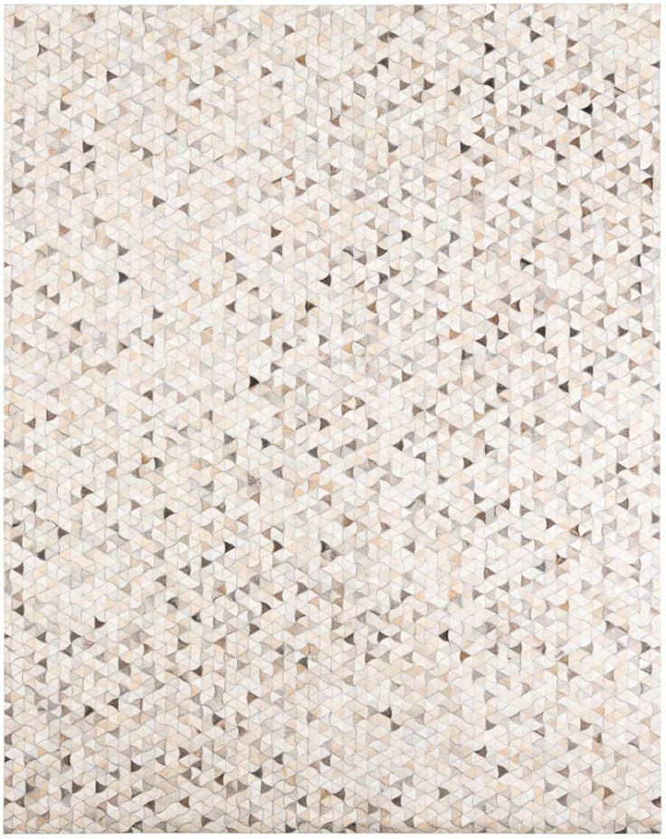 Detail image of 8' x 10' Cowhide Leather Rug