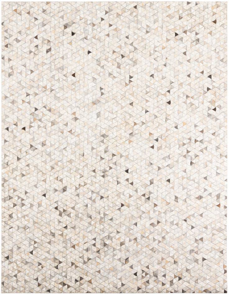 Detail image of 7' 10 x 10' Cowhide Leather Rug