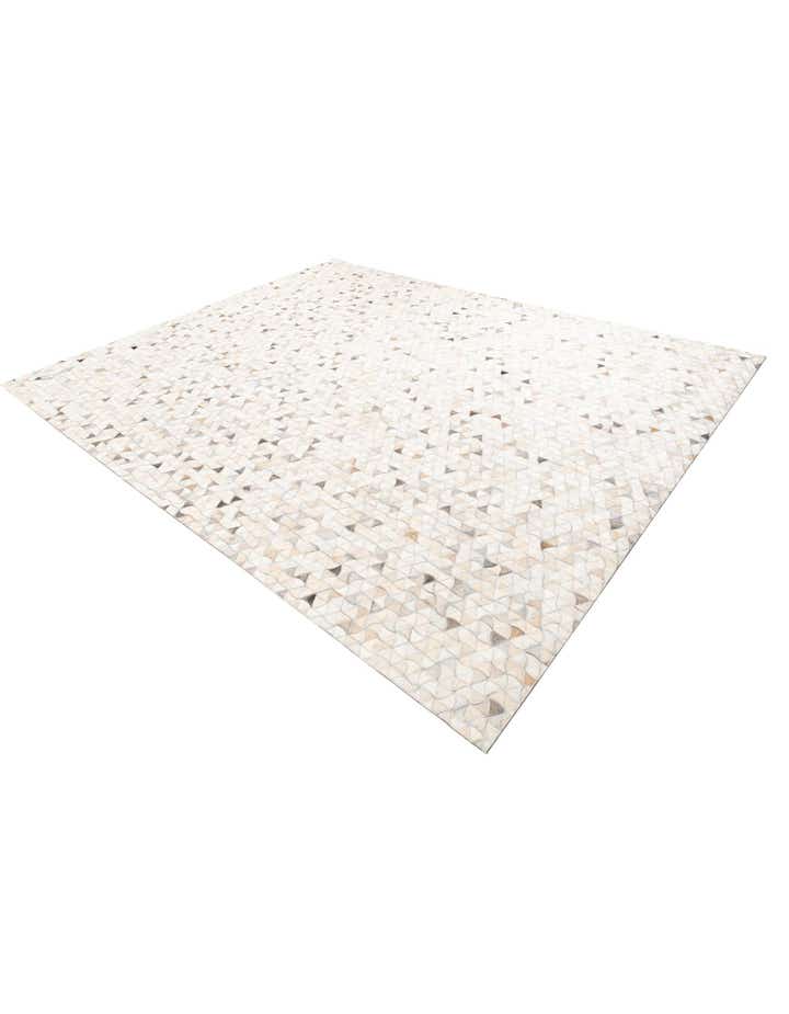8' x 10' Cowhide Leather Rug