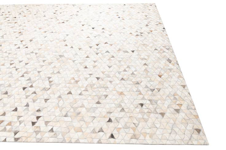 Detail image of 8' x 10' Cowhide Leather Rug
