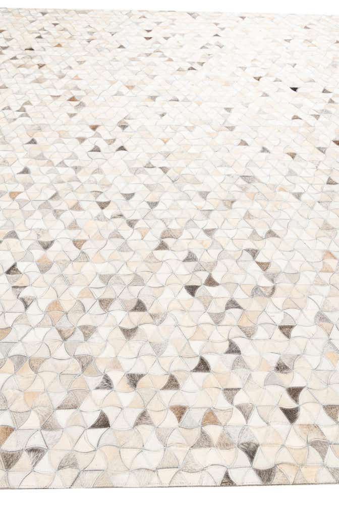 8' x 10' Cowhide Leather Rug