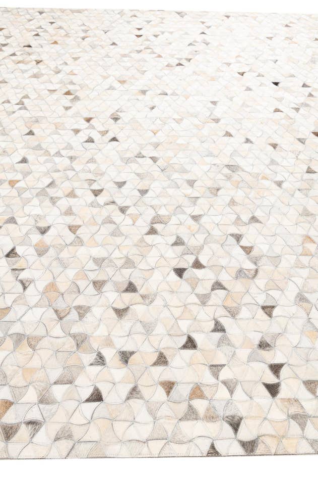 Detail image of 8' x 10' Cowhide Leather Rug