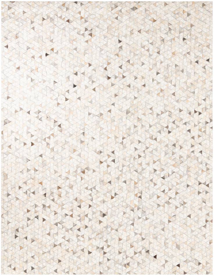 Detail image of 8' x 10' Cowhide Leather Rug