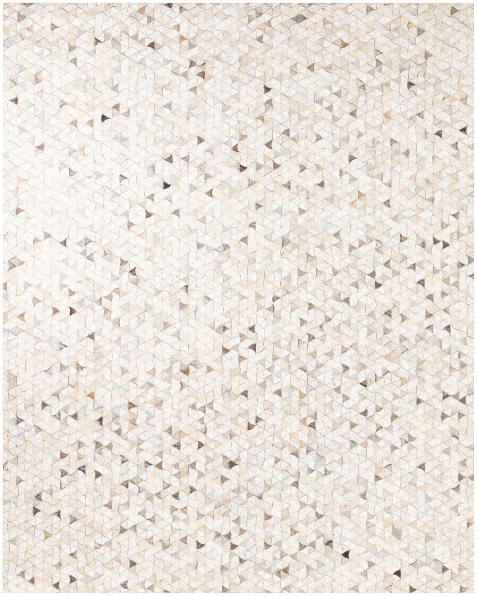 8' x 10' Cowhide Leather Rug