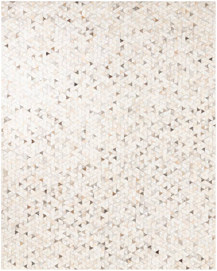 Detail image of 8' x 10' Cowhide Leather Rug