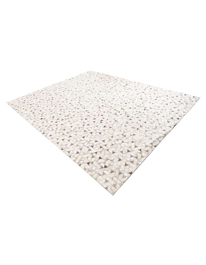 8' x 9' 10 Cowhide Leather Rug