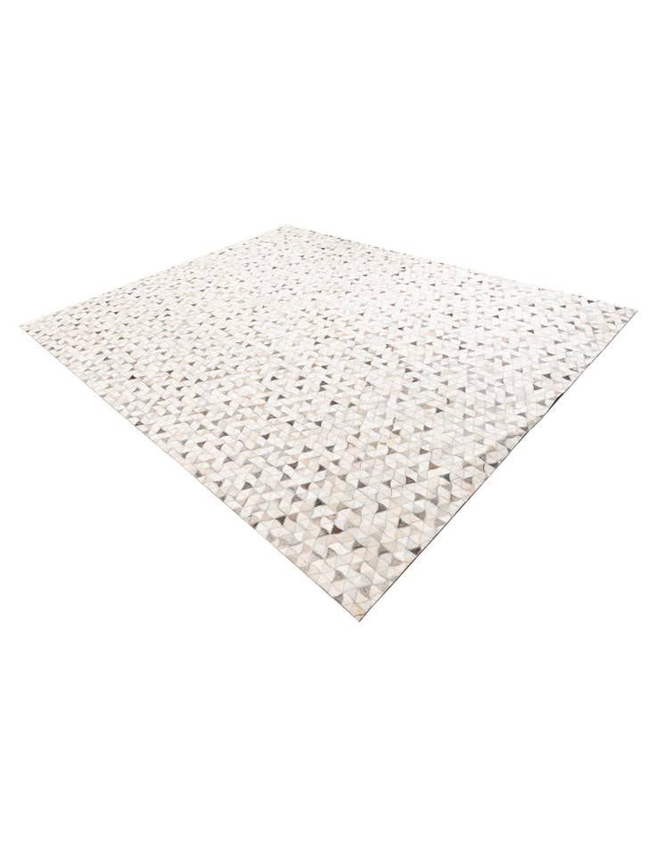 Detail image of 8' x 9' 10 Cowhide Leather Rug