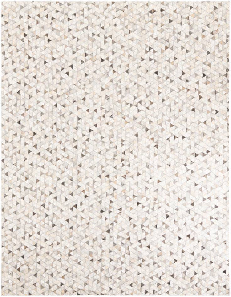 Detail image of 8' x 9' 10 Cowhide Leather Rug