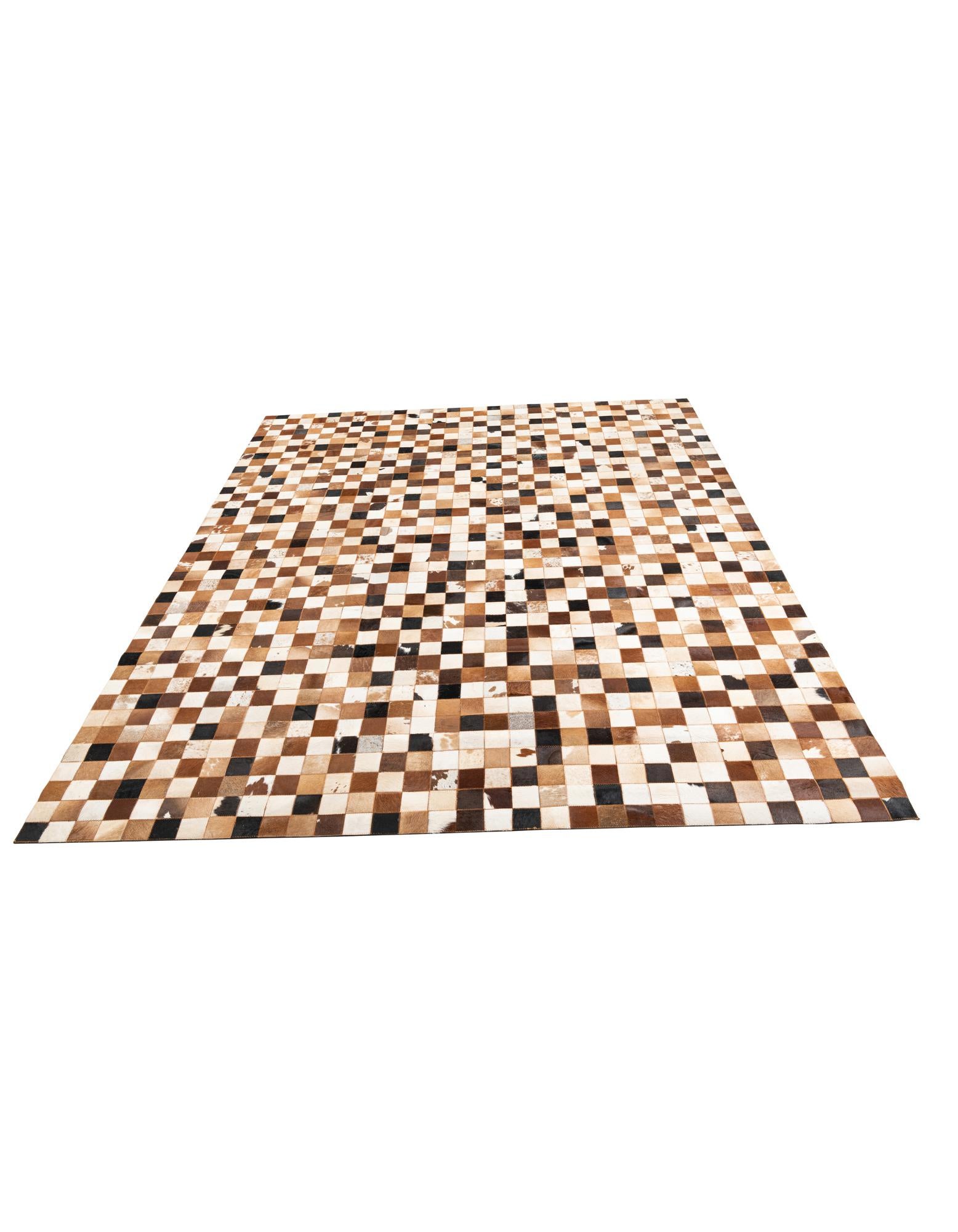 8' x 10' Cowhide Leather Rug