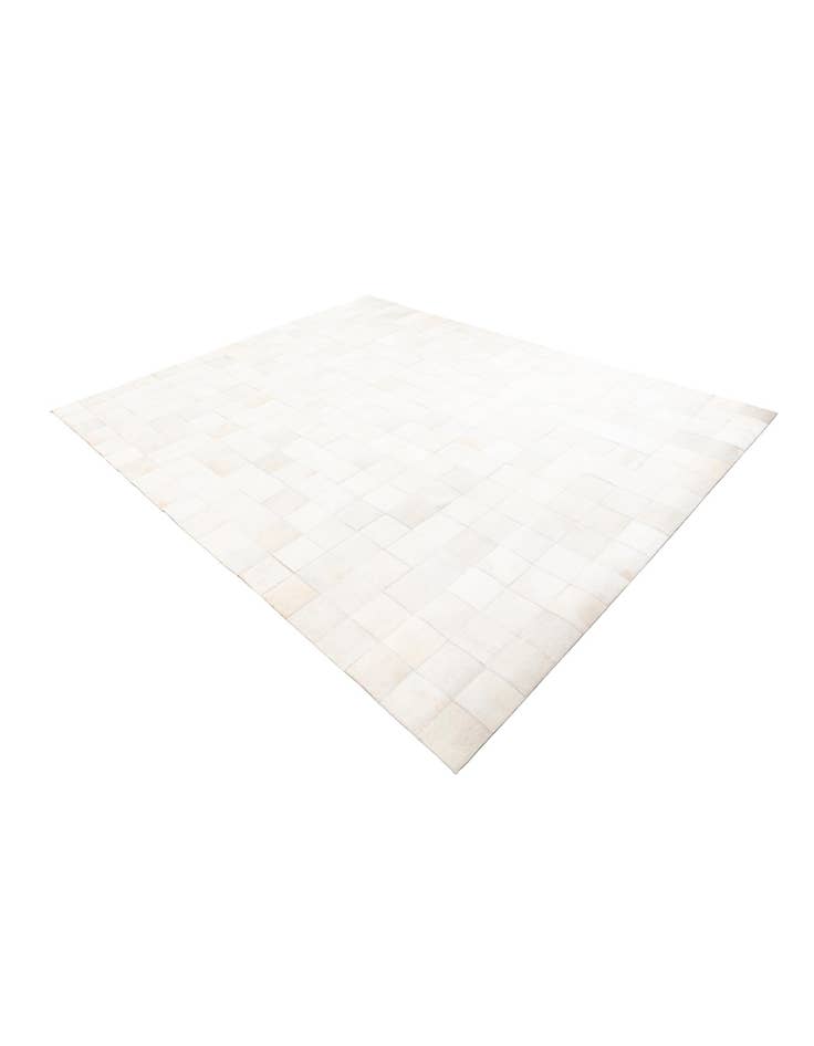 Detail image of 8' x 9' 10 Cowhide Leather Rug